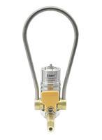 Connecteur rapide pour remplissage de bouteilles de gaz comprimé CZ G5/8 NPT1/4 240 bars avec loquet de sécurité pour station de remplissage