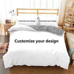 Wholesale Customized Quilt <b>Cover</b> <b>Pillowcase</b> <b>Set</b> 3 Pieces Animals Flower Cartoon <b>Duvet</b> <b>Cover</b> Bedding <b>Set</b> for Hotel Home Decor - Product Image 3