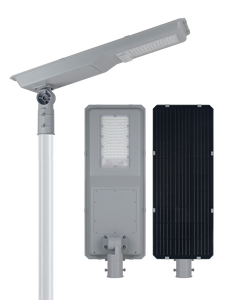 Farola Solar Todo en Uno de Ahorro de Energía, Farola LED Integrada con Energía Solar para Áreas Comunitarias y Comerciales - Product Image 1
