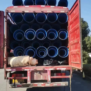 Tubo de drenaje corrugado en espiral reforzado con correa de acero HDPE de alta capacidad Flexible para tratamiento de aguas residuales - Product Image 5