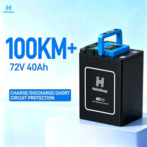 HelloSwap T72G <b>Hub</b> Lithium Swap Batteries Scooter Lithium Ion Batteries LFP 72V40Ah - Product Image 2