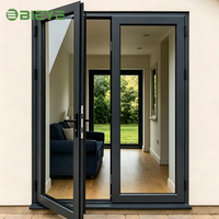 Profilé en aluminium sur mesure OEM pour porte à battant, isolant thermiquement, pour la rénovation des entrées de chambres d'hôtel