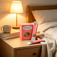 Complément Alimentaire Herbal Antioxydant en Poudre Probiotiques Prébiotiques Saveur Orange pour la Gestion du Poids Adulte et l'Accélération du Métabolisme