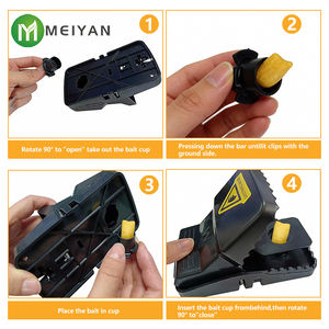 Perangkap Tikus Profesional untuk Pengendalian Hama - Plastik Padat Tahan Air & Ramah Lingkungan - Product Image 6