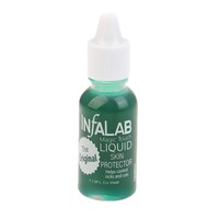 Agent hémostatique liquide antibactérien pour soins des ongles pour salons de manucure - Petites bouteilles bleues et vertes