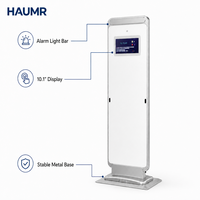 HAUMR - Sistema de Control de Acceso a Bibliotecas con Puerta de Seguridad RFID Anti-Robo UHF 840-960MHz ISO 18000-6C para la Prevención de Robo de Libros