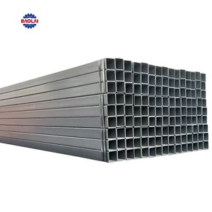 Immersion à chaud haute zinc 75*75mm Tube carré en acier galvanisé DN100 Schedule <span class=keywords><strong>40</strong></span> Tuyau en fer soudé 3mm SHS RHS Profil Prix compétitif - Product Image 2