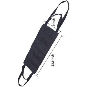 Cinturón de Asistencia para Levantarse, Negro, de Poliéster, Eslinga de Transferencia para Pacientes, para Asistencia de Movilidad en la Cama - Product Image 4
