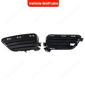 Encadrements de phares antibrouillard pour BMW X3 F25 2010-2017, garniture de calandre de pare-chocs avant à clipser en ABS - Product Image 2