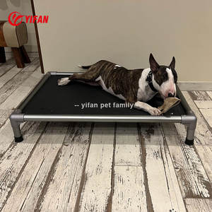 Single Simple Design Erhöhtes Hunde bett mit Schienen Metall Aluminium Indoor Erhöhtes Hunde bett Nicht Rost und langlebigstes Hunde bett - Product Image 5