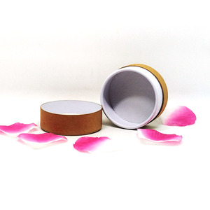 Caja de Cartón de Lujo Personalizada, Cilindro para Perfume, Aceite Esencial, Cosméticos, Tubo de Papel Kraft - Product Image 2