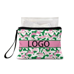 Portamonete in Poliestere di Alta Qualità, Borsa da Viaggio Riutilizzabile Personalizzata per Trucco e Monete con Catena - Product Image 4