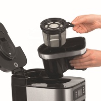 Thema Factory, multifunción, temporizador Digital automático, programable, mantiene el calor, 2 en 1, cafetera antigoteo con molinillo de granos
