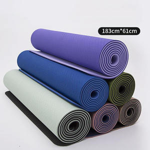 Estera antideslizante gruesa para <span class=keywords><strong>suelo</strong></span> de Tpe, estera absorbente de golpes para deportes de baile para niños, estera de Yoga para saltar la cuerda - Product Image 4