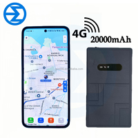 Traceur GPS 2G rechargeable 20000 mAh de Hangshitong Technology avec application Android et tableau de bord, garantie 1 an