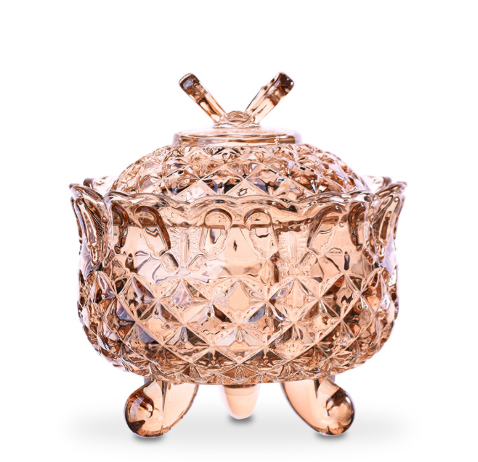 Салатник сахарный тростник сахарница с крышкой cтеклянная сахарница