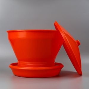Comedero Automático para Aves de Corral Estilo Americano de 6 kg, Kit de Cubeta de Alimentación para Pollos, Patos y Gansos de Plástico Reforzado - Product Image 3