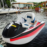 Bateau personnel à moteur EPP pour sports nautiques, mini jet ski, kart aquatique 115HP 55KMH