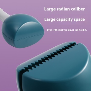 Recogedor de excrementos de perro de plástico de 48cm ecológico, nueva herramienta de limpieza de excrementos y pala para pasear mascotas, bolsas de excrementos incluidas - Product Image 3