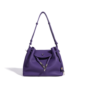 Borsa a Spalla 2026 di Tendenza in Pelle Togo di Alta Qualità con Chiusura a Lucchetto e Tracolla Regolabile per <span class=keywords><strong>la</strong></span> Vita Quotidiana - Product Image 5
