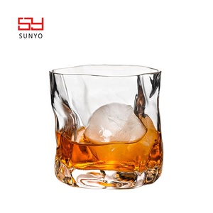 10 أونصة فريدة من نوعها شكل غير منتظم قاعدة مربعة سميكة تصميم الحليب الشاي القهوة ويسكي الشرب Ult-funtion الحلوى - Product Image 6