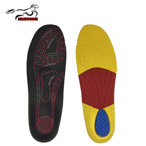 Semelles anatomiques combinées Mustang pour le sport - Antichoc et durables - Product Image 1