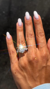 Bague de Fiançailles de Luxe en Diamant de Laboratoire Poire 10 carats, Or Jaune 14K, Certifiée IGI, Bijou Fin pour Mariage ou Promesse, Cadeau Idéal - Product Image 6