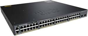 Commutateur Ethernet <span class=keywords><strong>Cisco</strong></span> 2960X-48TS <span class=keywords><strong>2960</strong></span>-24TT-L d'occasion, géré par le cloud intelligent AI, <span class=keywords><strong>24</strong></span>/48 ports 10/100/1000 Mbps - Product Image 4