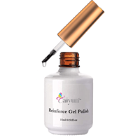 Le renfort dur d'ODM 15ML imbibent le gel de renfort de base d'ongle de construction de nivellement automatique pour le salon