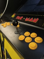 Machine de jeu d'arcade Pac-Man verticale, 2 joueurs, classique, à monnayeur, rétro, avec plateau multi-jeux