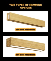 Lustre suspendu minimaliste en bois fantaisie, grand lustre, lampe de salon, bar, luminaire linéaire à LED pour îlot de cuisine
