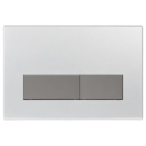 Plaque de chasse d'eau à double actionnement, levier de chasse d'eau, ensemble Sigma UP300 UP320 pour réservoir encastré, personnalisable, compatible Geberit - Product Image 1