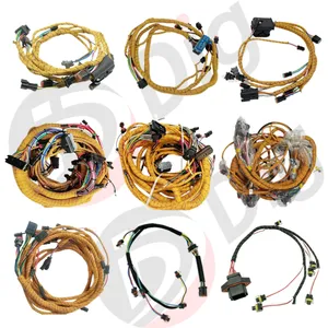 cat 312d 320c 320d 330d 336d 325c cabin main chassis wiring harness engine injector excavator wire harness for caterpillar