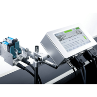Continue online CIJ inkjetprinter - multi-materiaal datum-/serienummer markeermachine met 15 ppm printsnelheid & 600 DPI resolutie