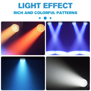 37x15W Rgbw 4 en 1 Luces de escenario Efecto Arco Iris Zoom Wash Luz de cabeza móvil para Dj Disco Bar Party - Product Image 4