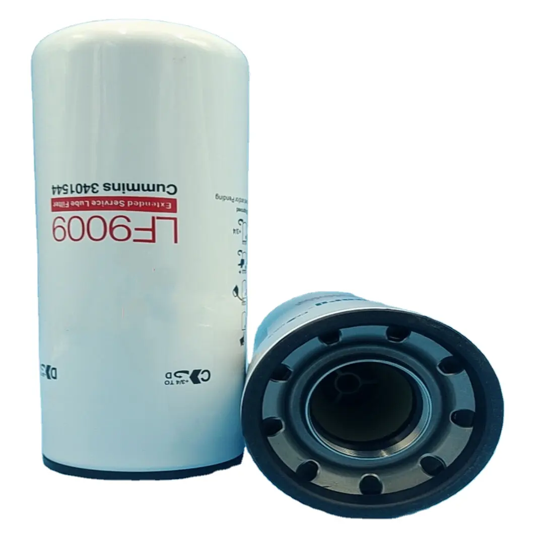 HZHLY filtreler yüksek kaliteli kamyonlar 3401544 lf9009 en iyi fiyat motor yağı filtre PF1217 BD7309 LF9009