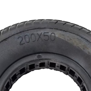 Neumático de Alta Calidad para Scooter Eléctrico de 8 Pulgadas, 200X50, Neumático Sólido de Goma con Estructura de Panal para Vehículos Eléctricos - Product Image 5