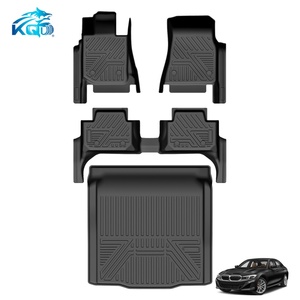 Alfombrillas y Tapete de Maletero para Auto, TPE, Accesorios Interiores, Tamaño Original, Ajuste Perfecto para BMW 330i 2024 - Product Image 1