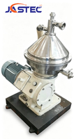 Centrifugeuse à disques industrielle, séparateur liquide-solide, machine de séparation à disques pour la clarification du lait, de l'huile et des boissons