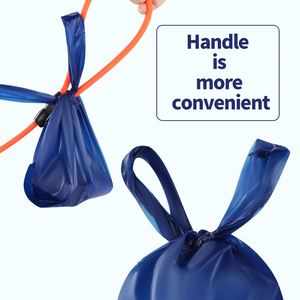 Sacs à déjections pour animaux de compagnie écologiques et portables, biodégradables, avec distributeur facile - Product Image 6