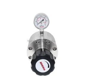 1"tube fitting Low pressure high flow lpg gas nitrogen gas pressure regulator