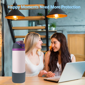 DD3878 Manchon de protection antidérapant pour le bas de la bouteille d'eau en silicone FreeSip, protection pour les bouteilles de 24 oz, 32 oz et 40 oz - Product Image 4