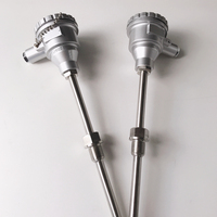 Sensor RTD de Acero Inoxidable a Prueba de Explosiones Haichen CT4 OEM con Termómetro de Brida PT100/PT1000 Simplex/Dúplex