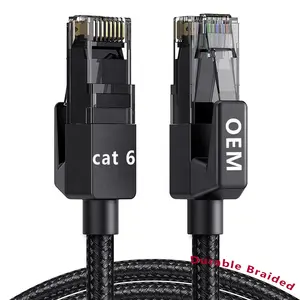 وصلة بجودة عالية كات 6 Rj45, سلك شبكة إيثرنت ، كابل شبكة ، شبكة Cat 6 Lan ، شبكة اتصال بالإنترنت