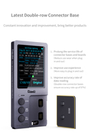 Qianli Cmplete ICopy Plus 2.2 2022 avec 3 cartes, carte de test de batterie LCD avec testeur de batterie LCD / vibrateur pour iPhone