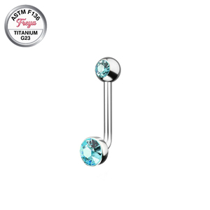 Joyas Corporales Modernas para Mujer, de Titanio en Forma de L con Zirconia, Christina Venus <span class=keywords><strong>VCH</strong></span>, <span class=keywords><strong>Piercing</strong></span> Genital Hipoalergénico, Decoración Diaria - Product Image 3