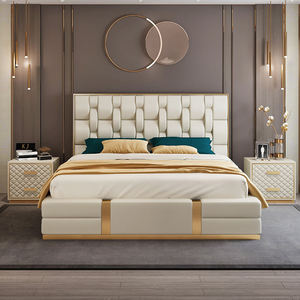 Offre Spéciale en gros bon marché et bon pays gothique King Size Mid Sleeper <span class=keywords><strong>Alaskan</strong></span> Hotel lit rembourré en velours tufté - Product Image 5