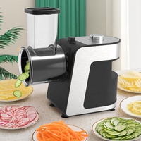 Keukenkaasrasp Elektrische Snijmachine Shredder Elektrische Groentesnijder Slamaker 5 In1 Keukenrasp Voor Plantaardig Fruit