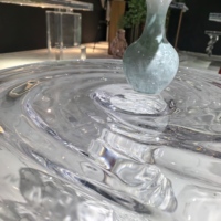 Table basse en acrylique pour la maison, design moderne, version multicolore blanche, meubles de salon