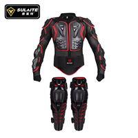 Vestes de moto SULAITE, protections pour les genoux, équipement de protection pour la moto, protection corporelle pour la moto, pour la conduite sur route forestière